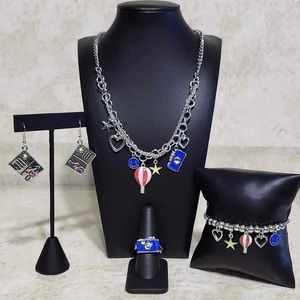 Tourist Timeline multi jewelry set